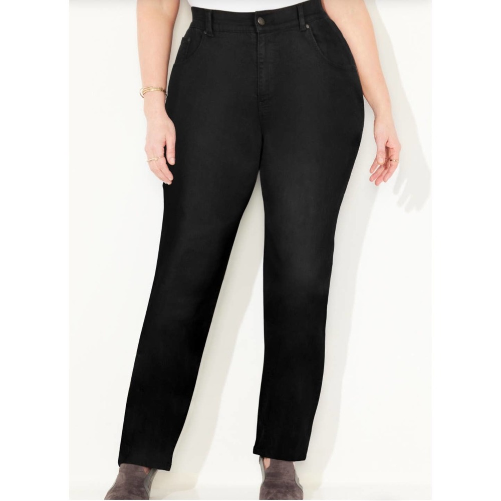 Catherines, Right Fit Moderately Curvy Jean, Plus Size 24WP (petite)